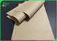 50gsm - dauerhaftes Handtaschen-Material recyclebares unbeschichtetes Kraftpapier 120gsm Rolls