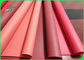 Waschbare Papier-0.55mm rote Farbe 150cm des wiederverwendbaren Kraftpapier-Gewebe-