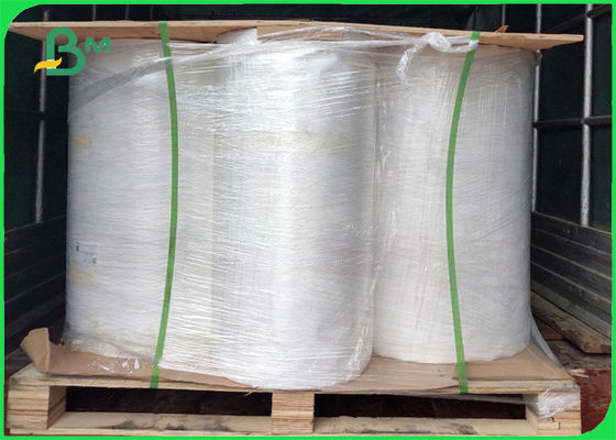 Bedruckbares wasserdichtes synthetisches Papier des Rollen200um für runde Flaschen-Aufkleber