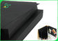 400gsm 450gsm Matte Black Board For DIY packt 600 x 1000mm die hohe Härte ein