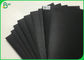 Riesiger Rolls 150g 200g reines schwarzes Kraftpapier Cardstock Papier-70 * 100cm Blätter