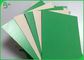 FSC bescheinigte grüne überzogene Seite und andere graue unbeschichtete Pappe der Seite