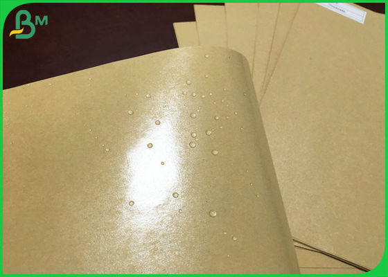 Wasserdichtes Kraftpapier 150gsm Brown mit dem PET, das für Nüsse beschichtet wird, bauschen sich