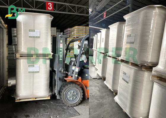 48gsm 54gsm Registrierkasse-Papier des ATM-Thermopapier-riesiges Rollen700mm