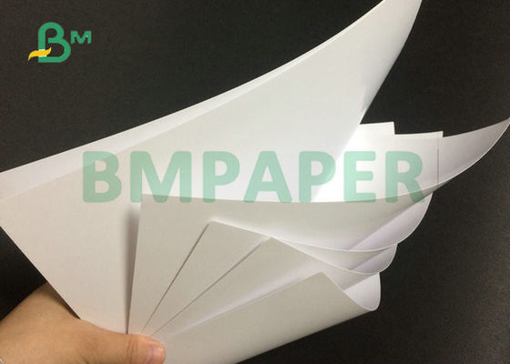 doppelseitiger überzogener glatter Text-erstklassiges Weißbuch 80# 100# in Blatt 23&quot; x 35&quot;