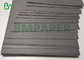 Schwarzes 450gsm färbte Cardstock Papier-Doppelt-Seite Matt Black Card