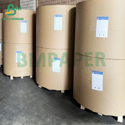 Recycelbares ausdehnbares 70 90 GSM braunes Papier für Lebensmittelverpackungen