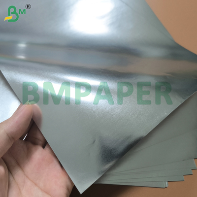80gm 90gm Metall Silber Bier Etiketten Papier für Bierflaschen und Dosen