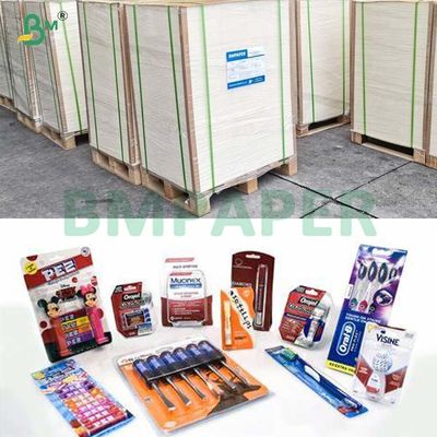 Einseitig Blister-Gesicht Weißkarton 350 Gramm 400 Gramm für Heißsiegelung