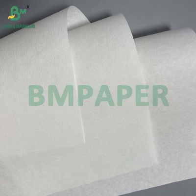 Natural Wood Pulp Crepe Surface 40g 50g Coffee Filter Paper Roll Bleached