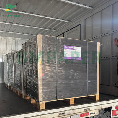 80 g/m² 100 g/m² ungestrichenes, tiefschwarzes Papier für Einkaufstaschen 31 x 43 Zoll