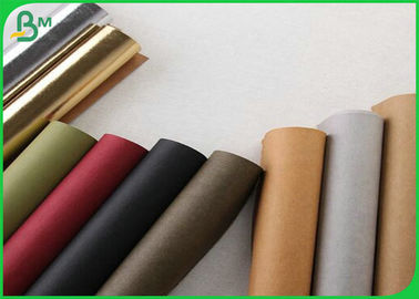 Unterschiedliche waschbare Kraftpapier Gewebe-Rolle der Farbe0.55mm für die Herstellung von Handtaschen