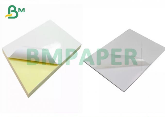bedeckt halbglänzendes selbstklebendes Aufkleber-Papier 80gsm 100gsm 20 * 30 Zoll