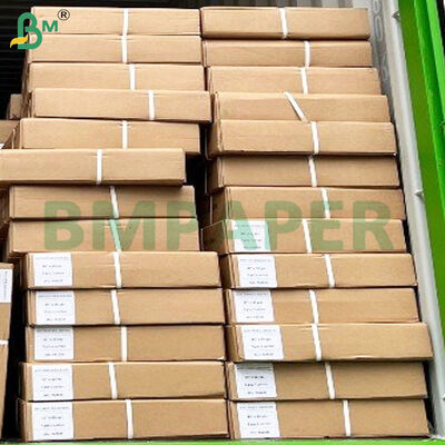 20 lb Zwei Seiten Weiß Dauerhaft CAD Engineering Plotter Papier Rollen