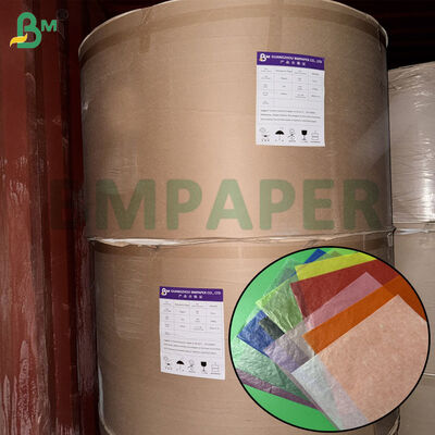 Colored Translucent Paper Master Roll 20 - 40gsm Food Grade Wrapping