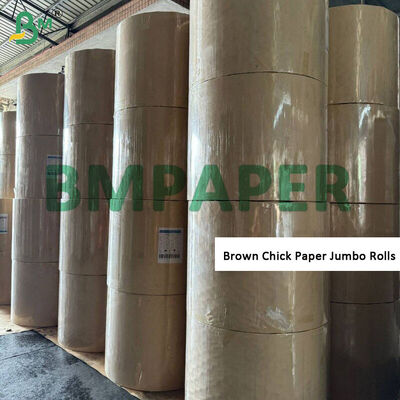 70 gm 80 gm Braunes Huhnpapier für Geflügelfarmen, wasserdichte Papierrollen