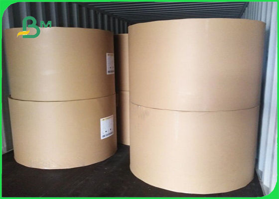 kann weißes Safe 80gsm 90gsm Kraftpapier-100% in Rolls für Mehlsack drucken