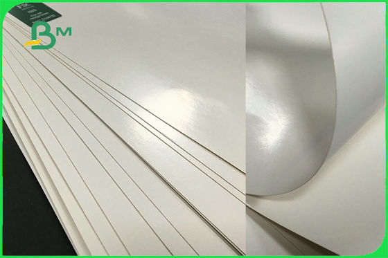 Elfenbein FSC FDA 300gsm eine Seite beschichtete weißes Brett PET GC1 Papier für Papierschüssel