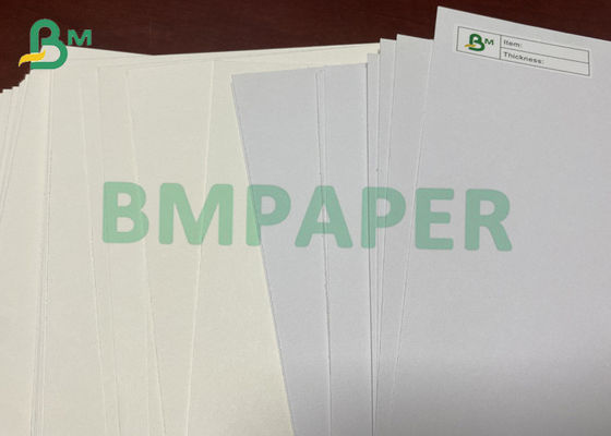 0.9mm 1.6mm schnelles saugfähiges Pappblatt-natürliches hohes Weiß