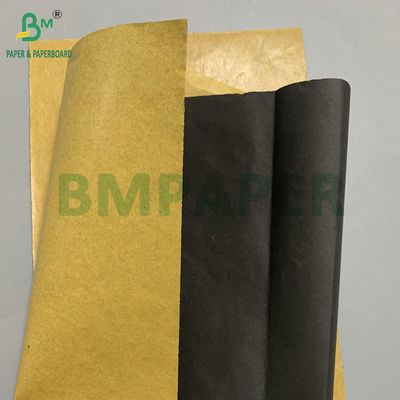 56gsm Sunscreen Tear Resistant Plant Bag Paper Brown Outer Paper And Black Inner