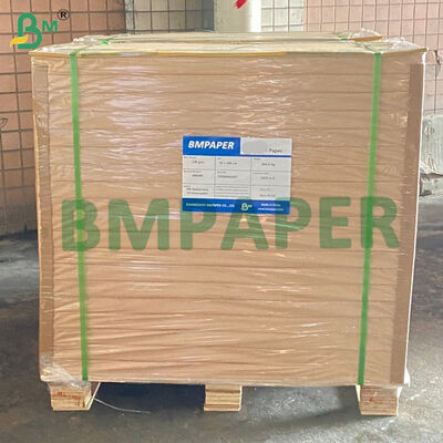 Rot gestreiftes, einseitig wachsbehandeltes Kraftpapier 37 g/m² 42 g/m² zum Verpacken von Früchten