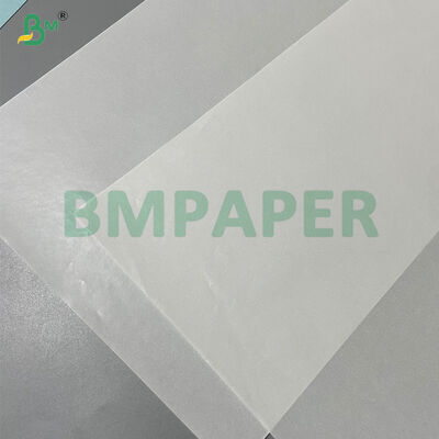 35gm Hochtemperaturbeständiges ausbleichtes Glaspapier für Lebensmittel Verpackung / Auskleidung