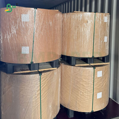 Einseitige glänzende 70 GSM weiße nasse - Festigkeitspapierrolle für Bieretiketten