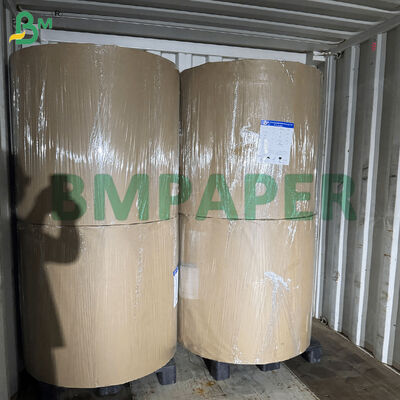 Kraft-Umschlagpapierrolle mit PE-Beschichtung 75g+10g heißsiegelbar