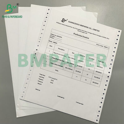 8 x 11' Weiß Blau Rosa 75gm Kohlenstofffreies Kopierpapier Mehrteils-NCR-Papier für Formulare und Rechnungen