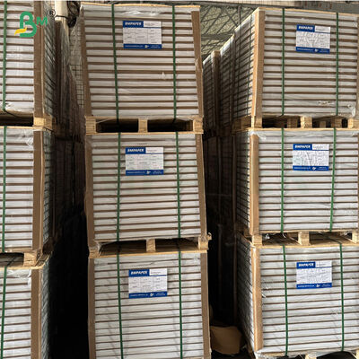 Einseitiges hochglänzendes, zerreißfestes, feuchtenfestiges Etikettenpapier