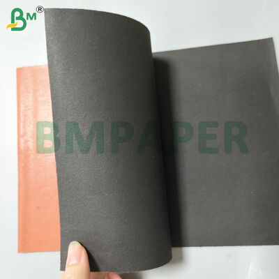 Fruchtschutzbeutel Papiermaterial Rot / Braun außen Schwarz innen