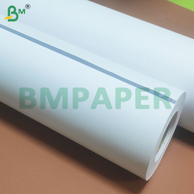 20 lb Zwei Seiten Weiß Dauerhaft CAD Engineering Plotter Papier Rollen