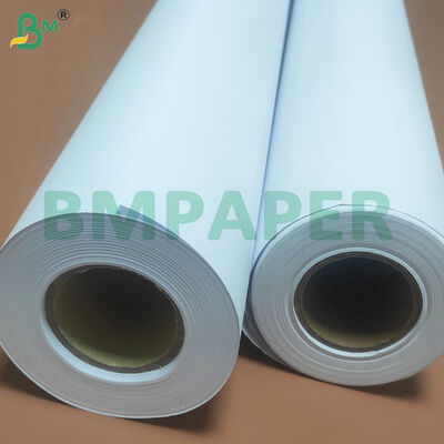20 lb Zwei Seiten Weiß Dauerhaft CAD Engineering Plotter Papier Rollen