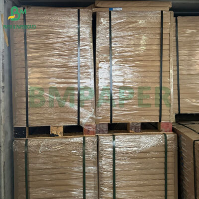 60 g/m² 70 g/m² einseitig gestrichenes weißes maschinenglattes Kraftpapier für Zuckerverpackungen 60 cm 72 cm