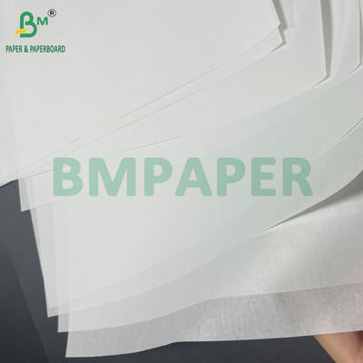 40GSM weißes unbeschichtetes Papier auf Rollen 840MM für Verpackung von Schuhen und Textilien