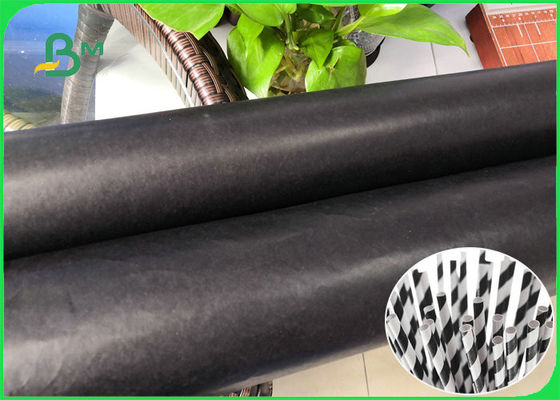 80G 135G Einseitige vollschwarze Farbdruckpapierrolle