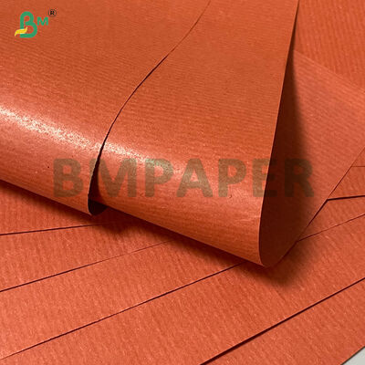 One Side Glossy Long Fiber Machine Glazed Striped Kraft Paper For Packing 
