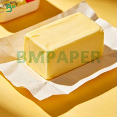 Kit 12 Fettdichtes Butter/Margarine Verpackungspapier für Lebensmittel
