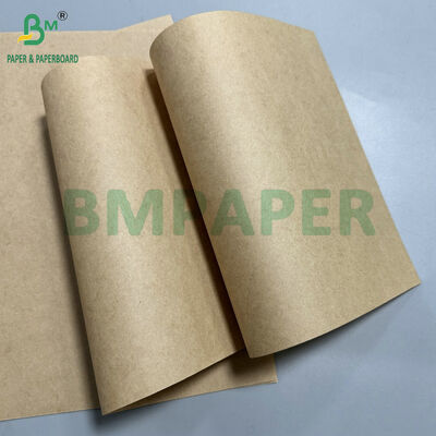 Robuste 70 g/m²/80 g/m² Kraftpapierrollen, naturbraunes Papier für Industrie- und Einzelhandelstaschen