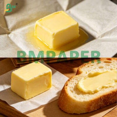 Gute Niedertemperaturbeständigkeit Butterfolie Rohpapierrolle