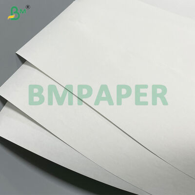 50lb 55lb Semi Extensible White Kraft Biodegradable Food Packaging Paper In Roll