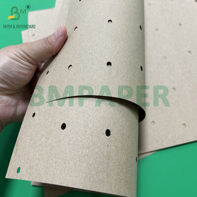 60gsm 70gsm 1.65m 1.8m Wide Perforated Brown Paper For Garment Each Roll 25kg