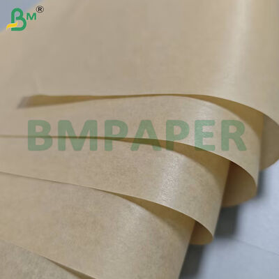 40gsm beidseitig silikonbeschichtetes braunes Backpapier Jumbo Rollen