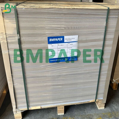 1,0 mm Karton Duplex Weiß Dicke 700 mm 750 mm x 1000 mm, weiß beschichtet grau Rückseite