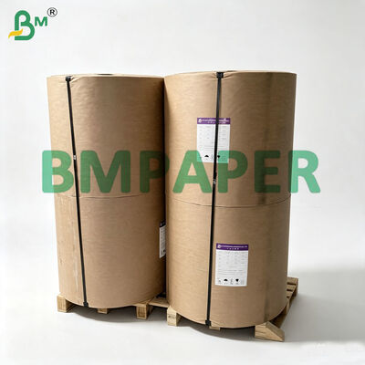 45 g/m² Fettbeständiges Papierrollenbreite 565 mm, Weiß Braun Lebensmittelqualität Kit 3 - 10 Zoll