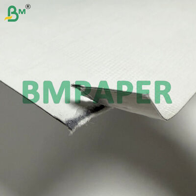 320g Playing Card Stock With Linen Textured Finish, Opaque Blue Center Sheets 52x71cm
