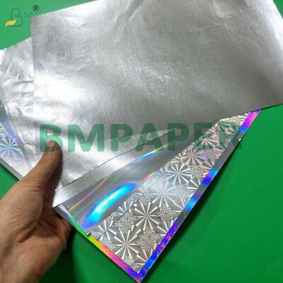 68 g/m² 70 g/m² wasserfestes silbernes metallisiertes Nassfestpapier für Bieretiketten 70 cm