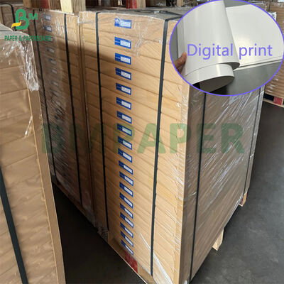 120 gm 150 gm 12 x 18 Zoll digitales glänzendes Kunstpapier zum Etikettendruck