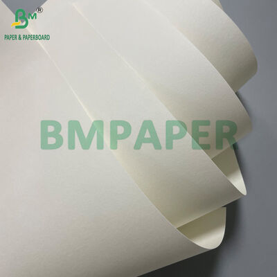 Natural Fibrous Texture Virgin Pulp 75gsm 80gsm High Bulk Book Paper Cream Color
