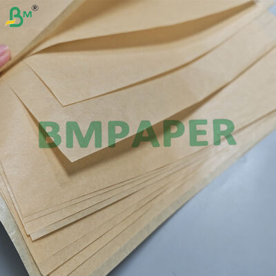 40 g Silikonbeschichtetes natürliches braunes Pergamentpapier für das Backen 600 mm
